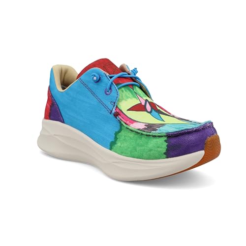 Twisted X Damen Feather X Casual Bootsschuh, Mehrfarbig/Meereswellen (Ocean Tides), 37.5 EU von Twisted X