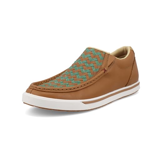 Twisted X Damen Slip On Kicks Moc Toe, Ginger & Meadow, 39 EU von Twisted X