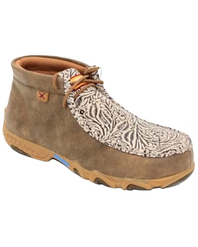 Twisted X Damen Work Chukka Boots Industrial, Braun, 38.5 EU von Twisted X