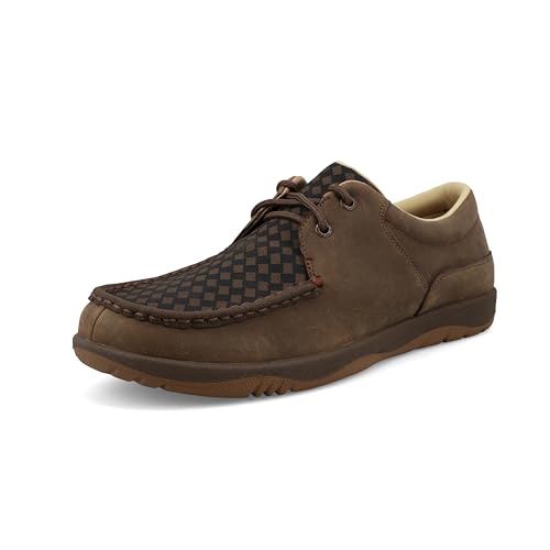 Twisted X Herren Boat Shoe Bootsschuh, Shitake & Charcoal, 47.5 EU Weit Twisted X Herren Boat Shoe Bootsschuh, Shitake & Charcoal, 47.5 EU Weit von Twisted X