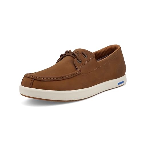 Twisted X Herren Boat Shoe Ultralite X Bootsschuh, Lion Tan, 47.5 EU Weit Twisted X Herren Boat Shoe Ultralite X Bootsschuh, Lion Tan, 47.5 EU Weit von Twisted X