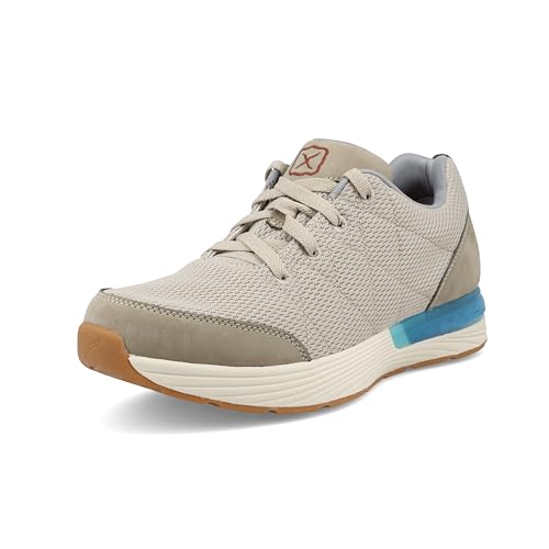 Twisted X Herren Cellstretch Active Sneaker, Taupe, 42.5 EU Weit Twisted X Herren Cellstretch Active Sneaker, Taupe, 42.5 EU Weit von Twisted X