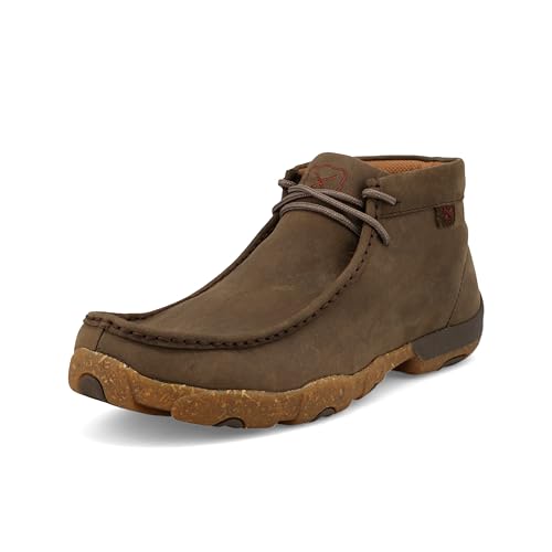 Twisted X Herren Driving Moc Ankle Boot Chukka-Stiefel, Shitake, 40 EU Weit Twisted X Herren Driving Moc Ankle Boot Chukka-Stiefel, Shitake, 40 EU Weit von Twisted X