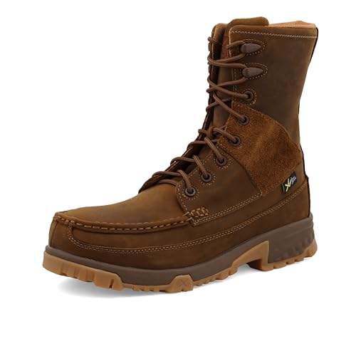 Twisted X Herren Mxccm01 Arbeitsstiefel, Distressed Sattel, 46 EU Weit von Twisted X