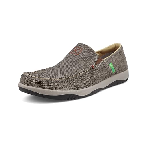Twisted X Herren Slip on Slipper, Eco Dust, 42.5 EU Weit Twisted X Herren Slip on Slipper, Eco Dust, 42.5 EU Weit von Twisted X