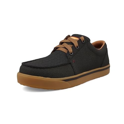 Twisted X Herren Work Kicks Sneaker, Dunkelgrau, 38.5 EU von Twisted X