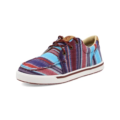 Twisted X Hooey-Astschere für Kinder mit ÖkoTweed-Futter, Blau Multi, 6 Big Kid Twisted X Hooey-Astschere für Kinder mit ÖkoTweed-Futter, Blau Multi, 6 Big Kid von Twisted X