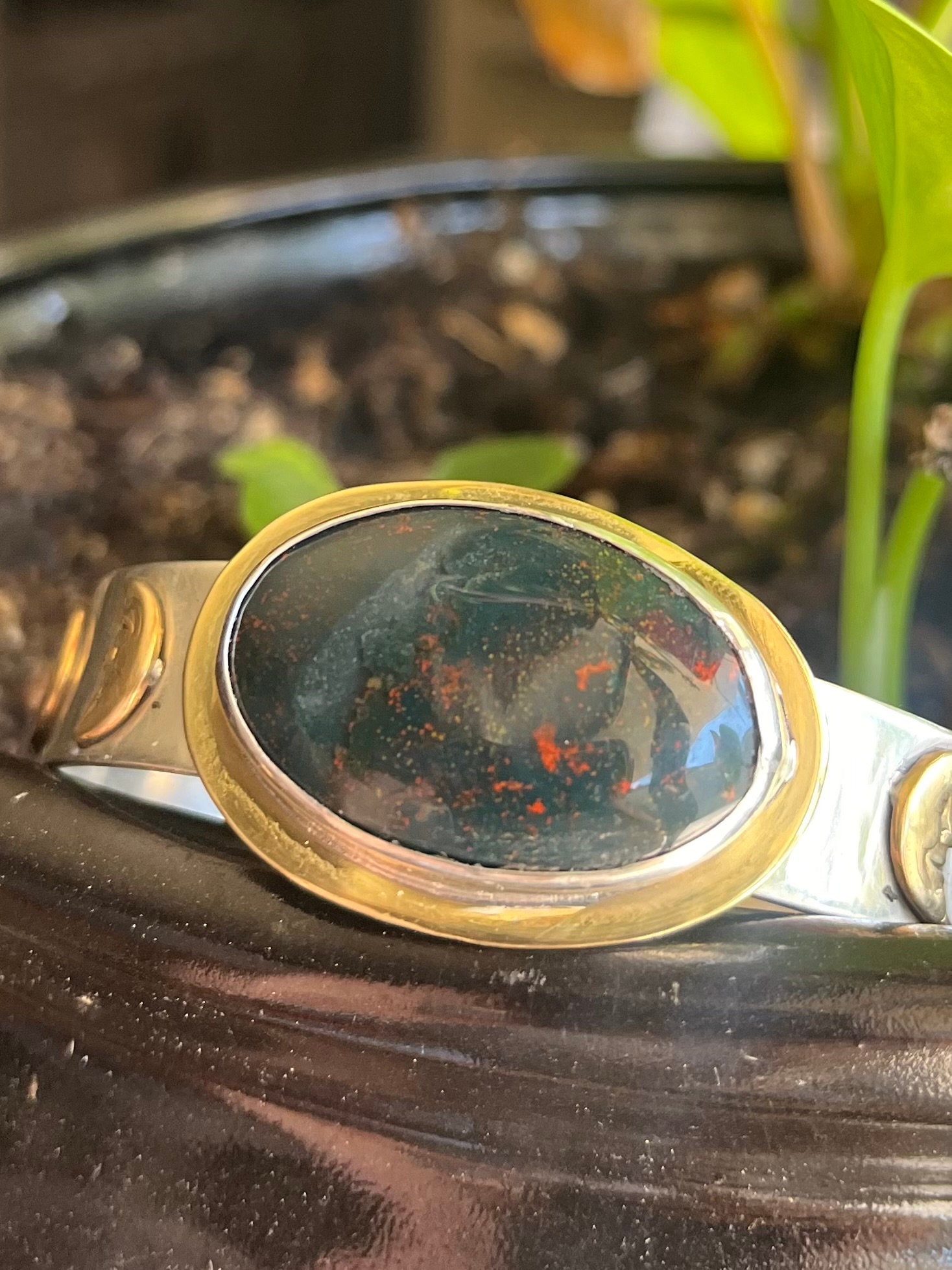 Blutstein Armband von TwistedByStardust