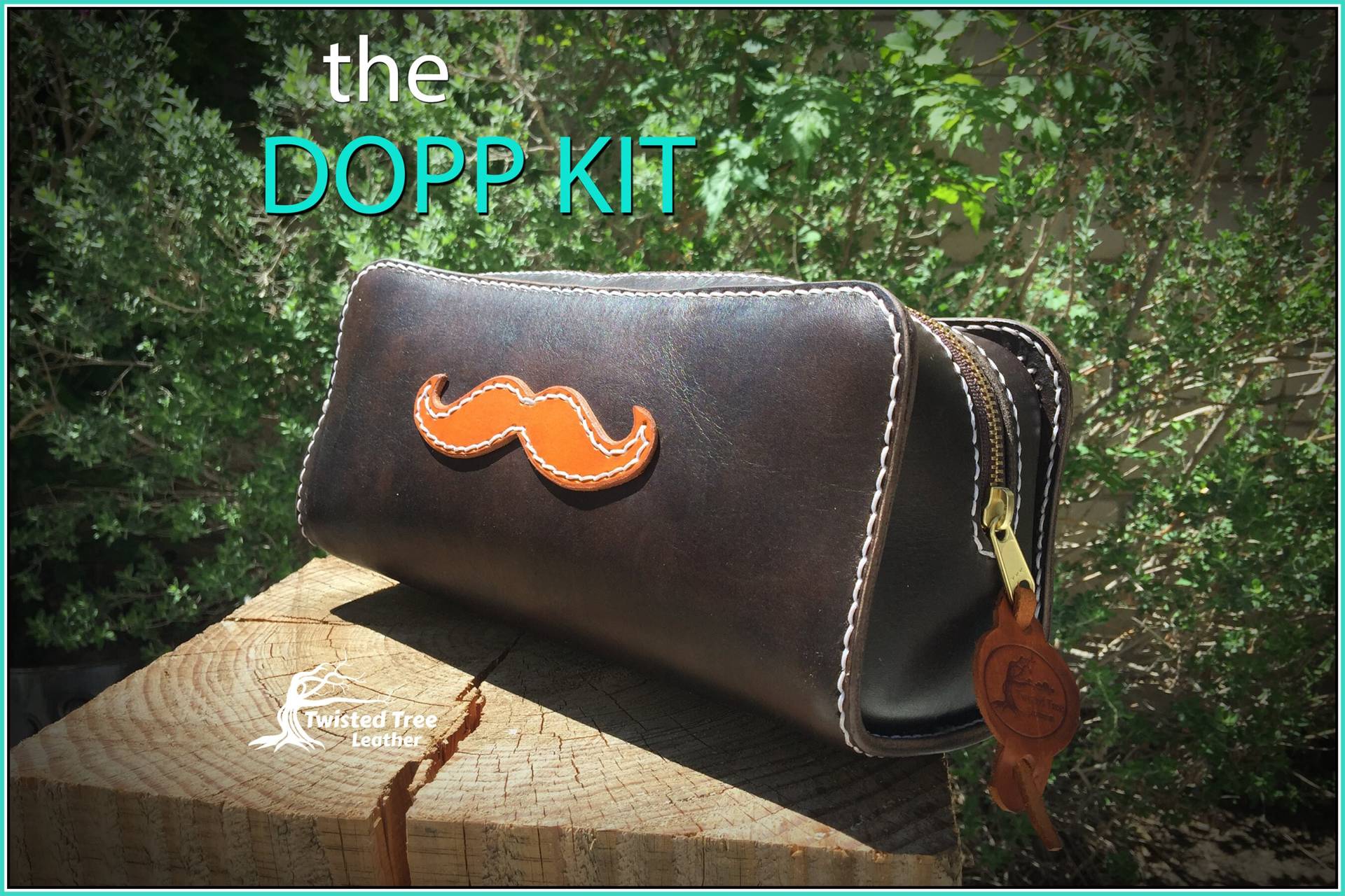 Das Dopp Kit - Leder Handgefertigt Kulturbeutel von TwistedTreeLeather