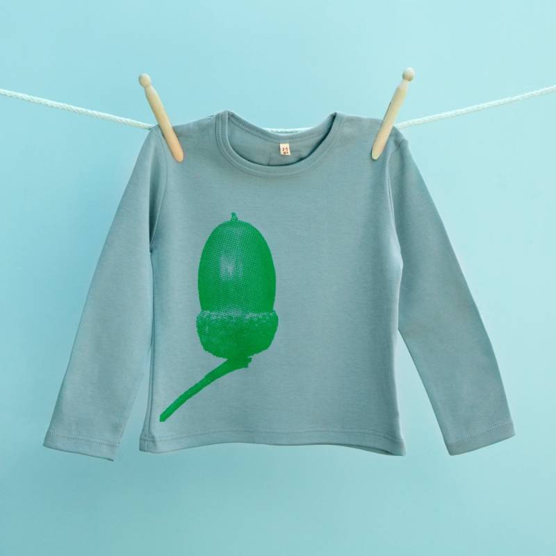 Eichel T-Shirt Für Sohn Oder Tochter Bio-Baumwoll-T-Shirt von TwistedTweeLtd