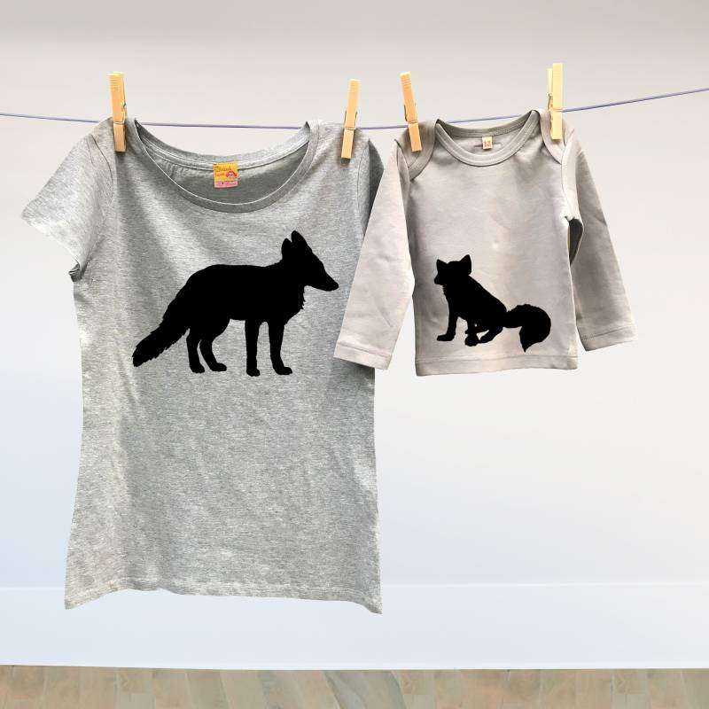 Enten/Küken T-Shirt-Set Für Mutter Und Kind von TwistedTweeLtd