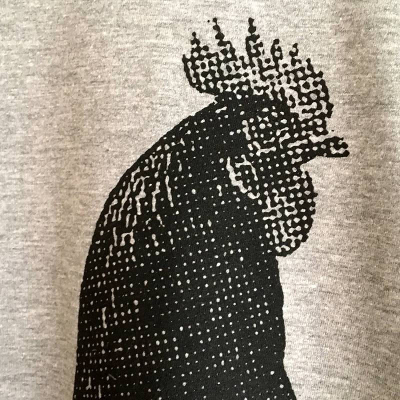 Vater Tochter/Sohn Hahn Und Küken T-Shirt Set in Grau von TwistedTweeLtd