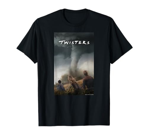 Twisters Herren Damen Unisex Kinder T-Shirt Schwarz Small Extreme Weather Classic Klassisch geschnitten U-Ausschnitt Kurzarm Pull-On 1 Count 100% Polyester Atmungsaktiv Twisters Movie T-Shirt Twisters Herren Damen Unisex Kinder T-Shirt Schwarz Small Extreme Weather Classic Klassisch geschnitten U-Ausschnitt Kurzarm Pull-On 1 Count 100% Polyester Atmungsaktiv Twisters Movie T-Shirt von Twisters