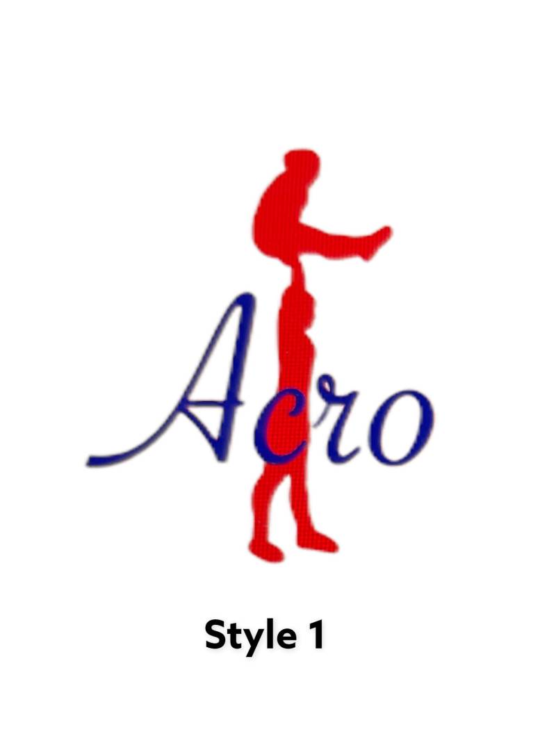 Acro Glitzer T-Shirt Acro Glitzer T-Shirt von TwistersTumblewear