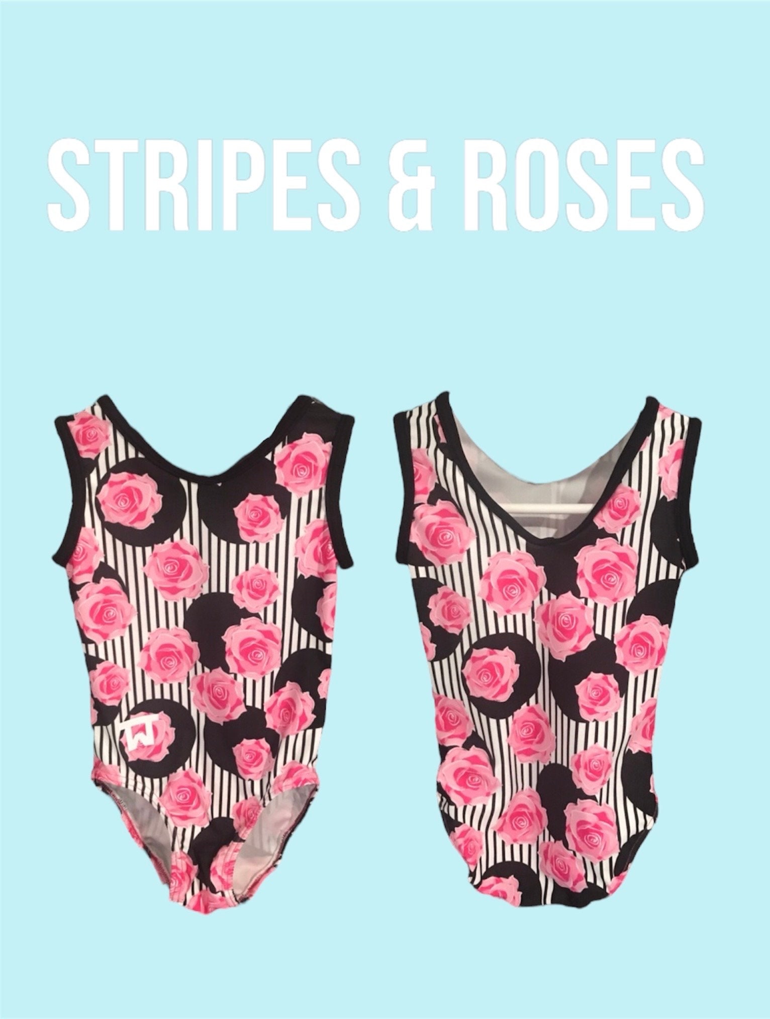 streifen Und Rosen von TwistersTumblewear