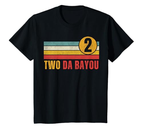 Kinder Two Da Bayou Zweite Geburtstagsfeier T-Shirt Kinder Two Da Bayou Zweite Geburtstagsfeier T-Shirt von Two Da Bayou Second Birthday Party