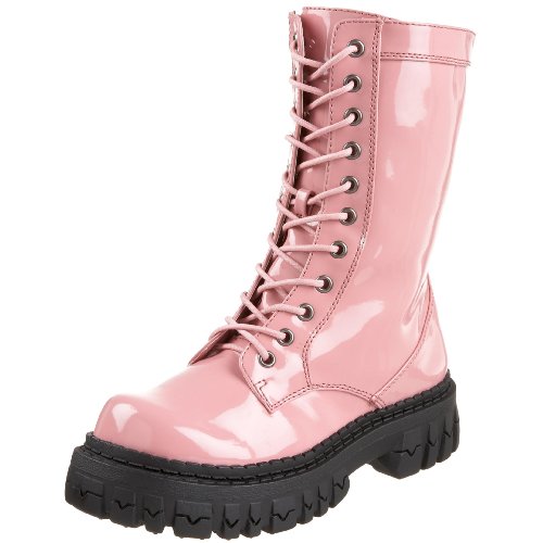 Two Lips Too Dawg Damen Stiefel, Rose, 37 EU von Two Lips