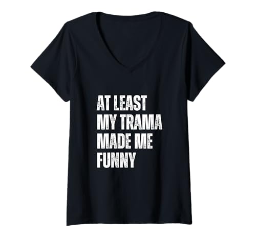 Damen Humor Healing visualisiert durch Sarkasmus T-Shirt mit V-Ausschnitt Damen Humor Healing visualisiert durch Sarkasmus T-Shirt mit V-Ausschnitt von Two Suns