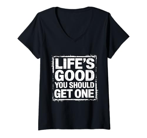 Damen Sarkastisches lustiges Recycling-Programm T-Shirt mit V-Ausschnitt von Two Suns