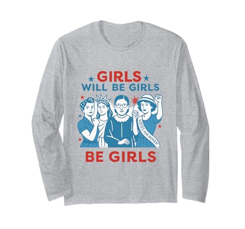 Girls with Dominance Frauenstärke Grafik Langarmshirt von Two Suns