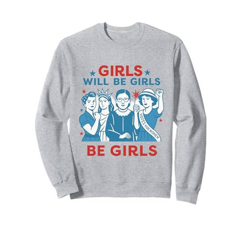 Girls with Dominance Frauenstärke Grafik Sweatshirt von Two Suns