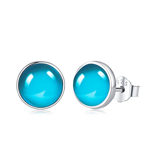 Dezember Geburtsstein Ohrringe 925 Sterling Silber Zirkonia Ohrstecker Schmuck Valentinstag Muttertag Geburtstagsgeschenk für Frauen Mädchen Freundin von TwoAnts