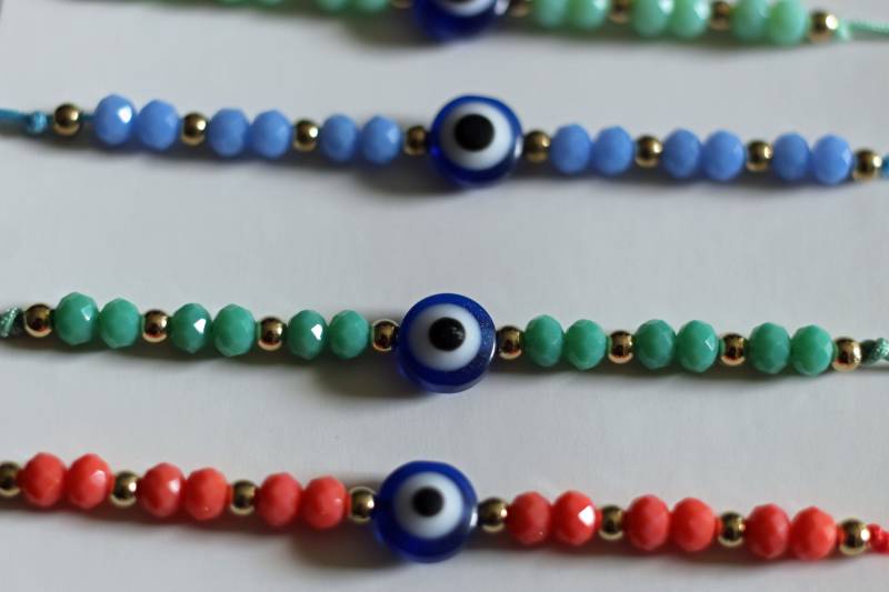 Evil Eye Schutz Armband von TwoBirdTwo