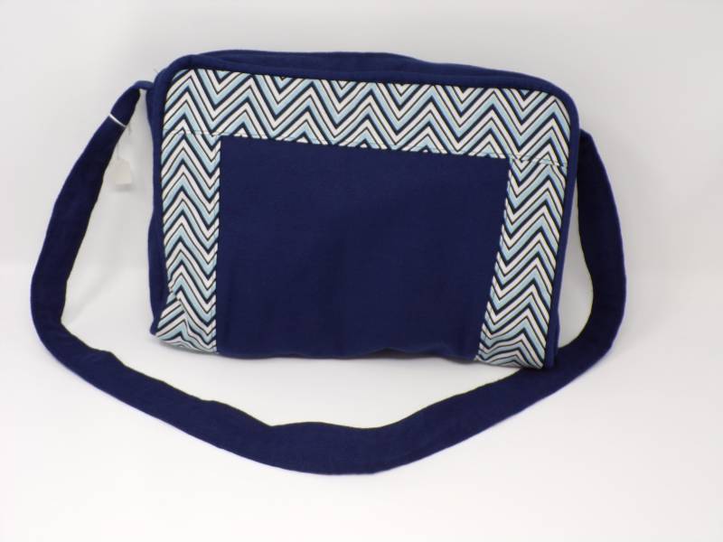 Denim Und Chevron Geldbörse von TwoCraftyPiphers