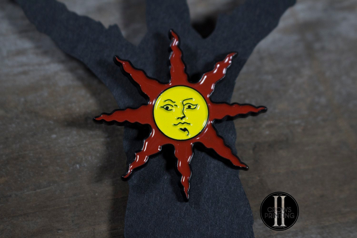 Krieger Des Sonnenlichts Pin, Weicher Emaille Pin Krieger Des Sonnenlichts Pin, Weicher Emaille Pin von TwoCrowsPrinting
