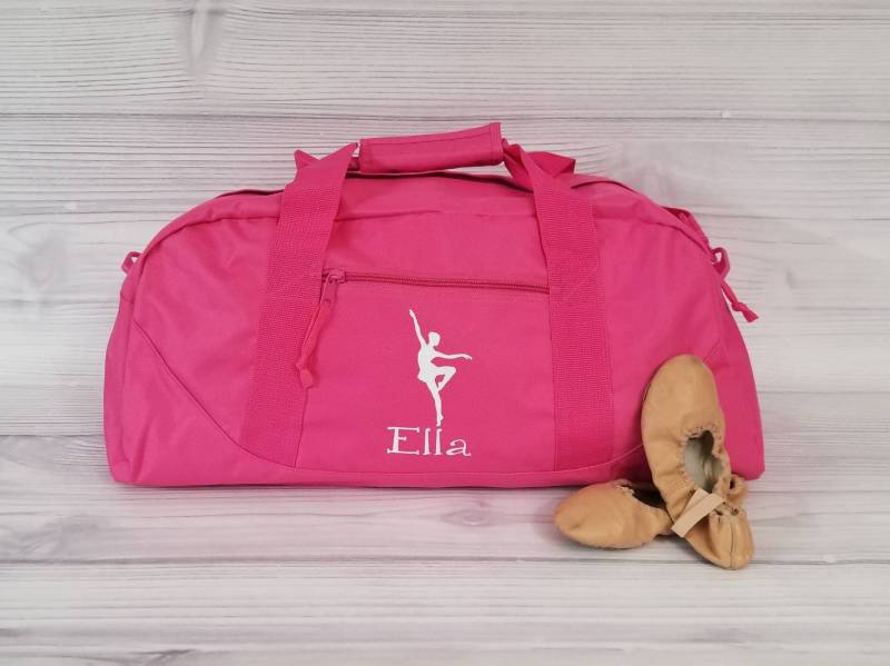 Personalisierte Ballet Große Duffeltasche. Tanzetäschchen, Balletttasche, Tanzgeschenk, Sporttasche, Personalisierte Duffeltasche, Ballett von TwoDandelionsDesigns