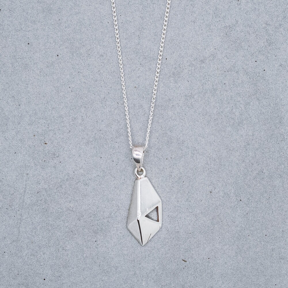 Cut-Out Abstrakte Silberkette Cut-Out Abstrakte Silberkette von TwoDotsJewellery