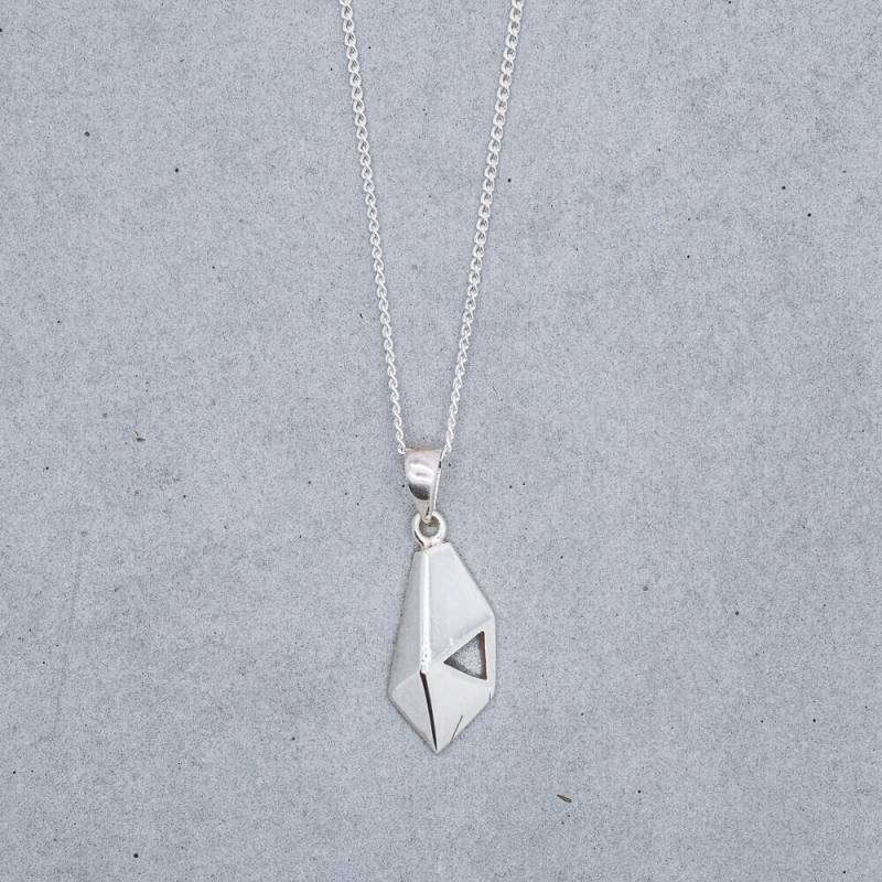 Cut-Out Abstrakte Silberkette Cut-Out Abstrakte Silberkette von TwoDotsJewellery