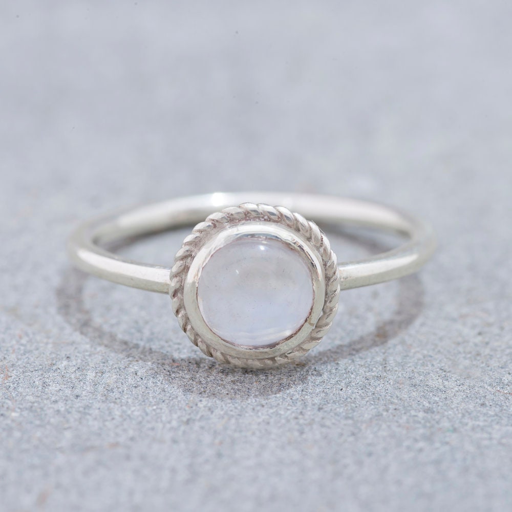 Mondstein Drehring Mondstein Drehring von TwoDotsJewellery