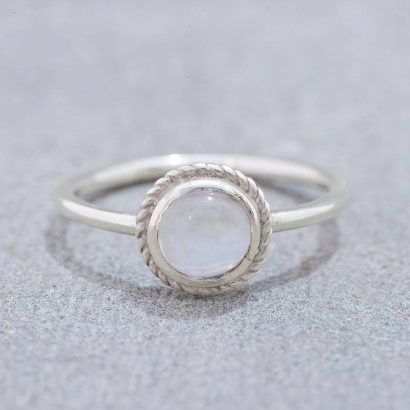 Mondstein Drehring Mondstein Drehring von TwoDotsJewellery