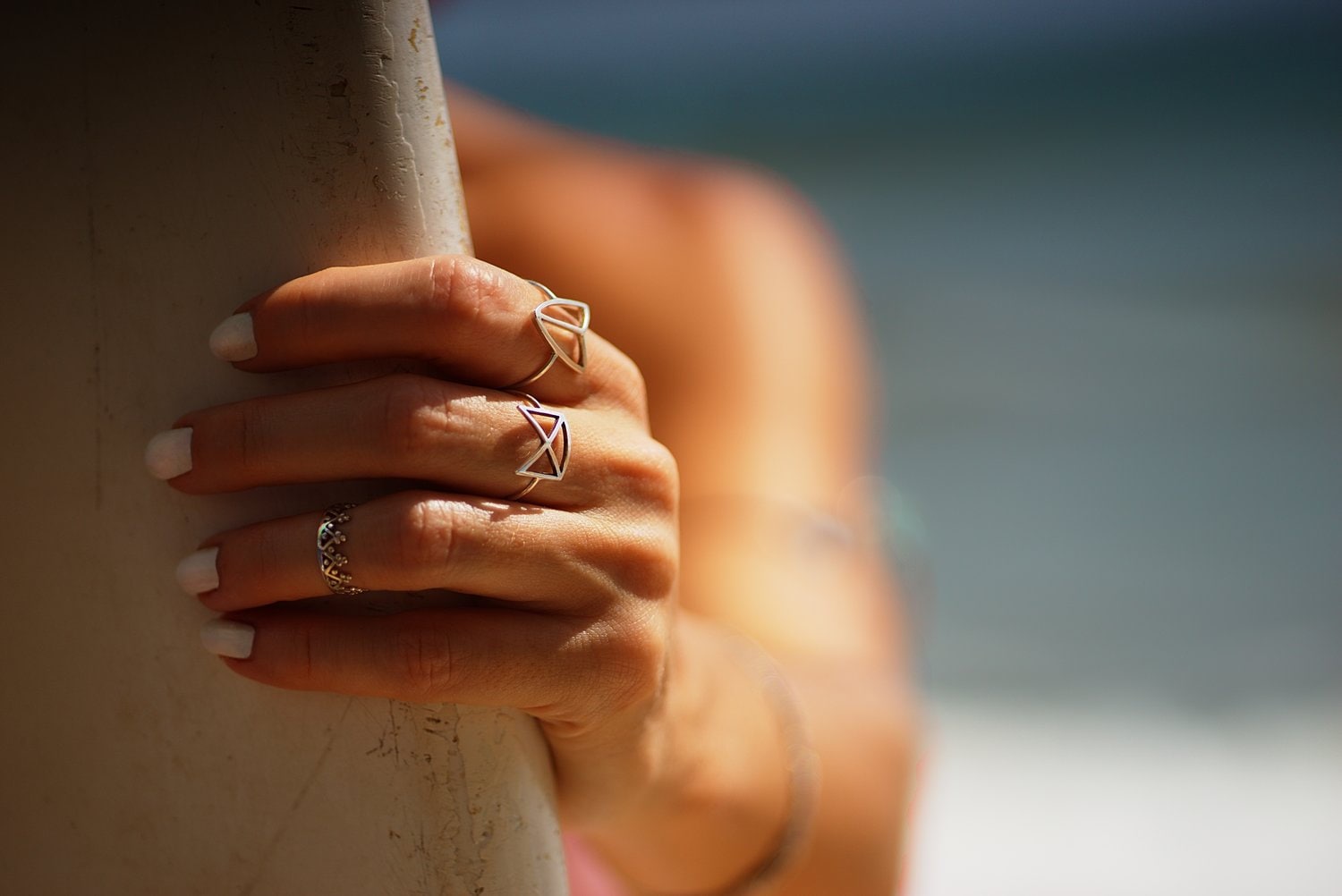 Surfbrett Silber Ring Surfbrett Silber Ring von TwoDotsJewellery
