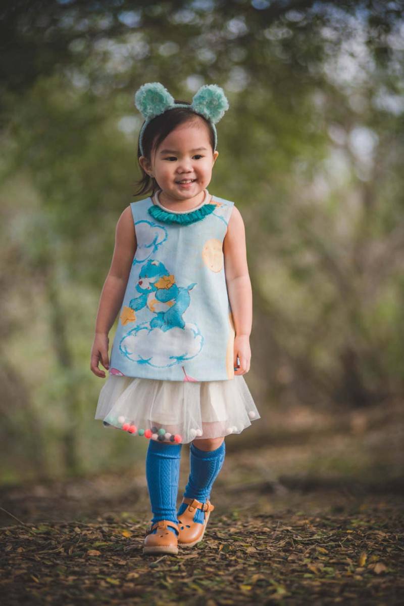 Kornblumen Blaue Knie Hohe Socken Hand Gefärbt Kleinkind Baby Kinder Mädchen Uniform Style Frühlingssocken Blau von TwoDreamsShop