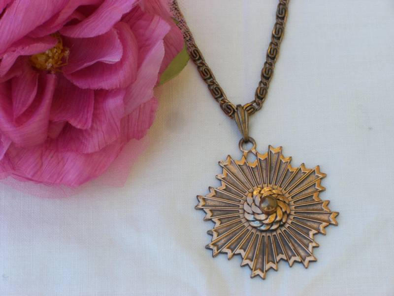 Anhänger - Kupferanhänger An Kupferkette Vintage Versandkostenfrei Anhänger - Kupferanhänger An Kupferkette Vintage Versandkostenfrei von TwoGoodEggs