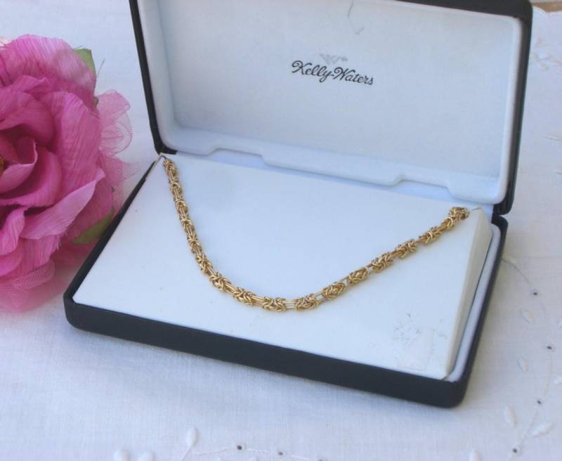 Kelly Waters Vergoldete Gliederhalskette in Der Originalverpackung - Kostenloser Versand von TwoGoodEggs