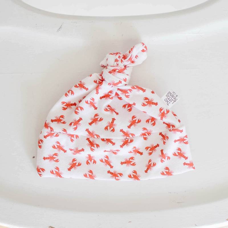 Knoten Babymütze, Neugeborenen Unisex Bio Geknotete Mütze von TwoLittleBeansCo