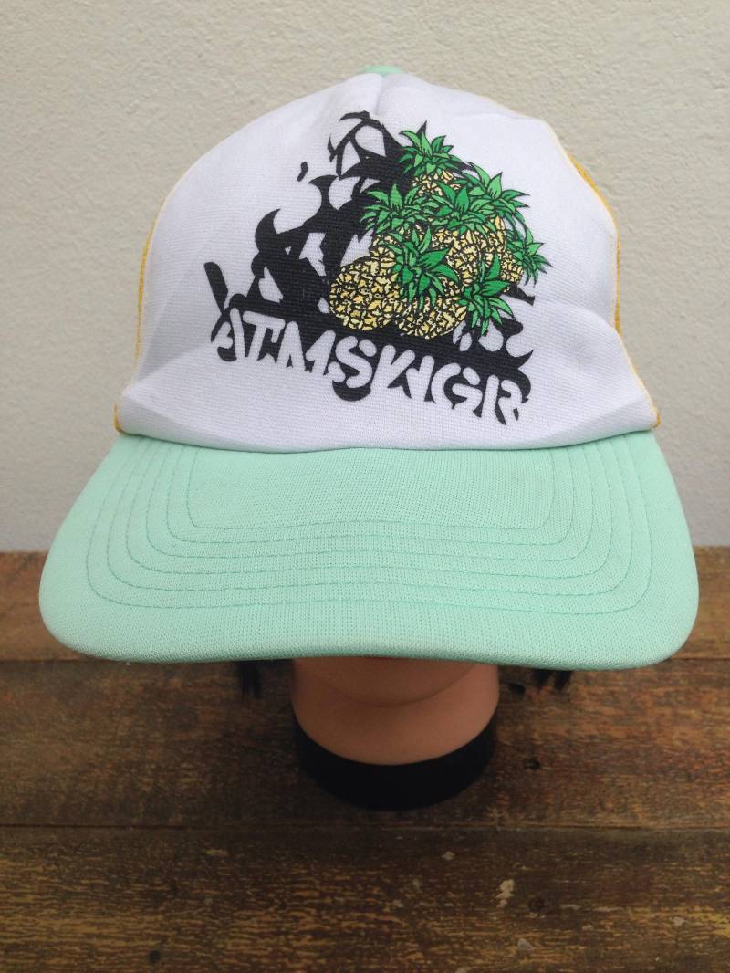 Swagger Cap Ananas Design, Verstellbare Mütze - Made in Japan von TwoNineVintageStore
