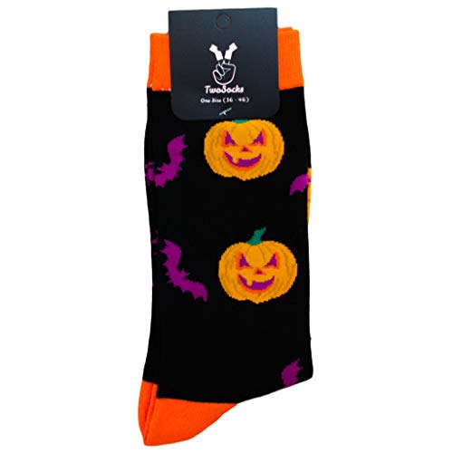 TwoSocks lustige Socken | Damen & Herren | witzige Halloween Strümpfe als Geschenk | Baumwolle | Einheitsgröße von TwoSocks