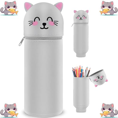 TwoduYoo Kawaii Federmäppchen (Britische Blaue Katze) von TwoduYoo