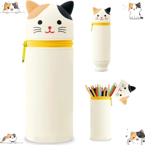 TwoduYoo Kawaii Federmäppchen (Dreiblütige Katze) von TwoduYoo