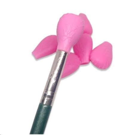 6 x rosa Lidschatten-Pinselabdeckungen, weiches Silikon, staubdicht, Make-up-Pinselabdeckungen, Silikonabdeckung für Make-up-Pinsel, Organizer, Lidschatten-Set, Schutz-Sets 6 x rosa Lidschatten-Pinselabdeckungen, weiches Silikon, staubdicht, Make-up-Pinselabdeckungen, Silikonabdeckung für Make-up-Pinsel, Organizer, Lidschatten-Set, Schutz-Sets von Txuolin