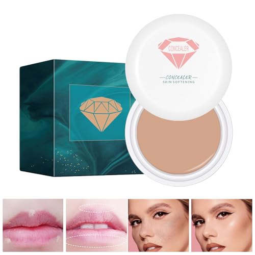 TyCylKu Gesicht Concealer - Langzeit Abdeckcreme | Langhaftende Feuchtigkeitsspendende Abdeckung für Damen und Mädchen bei Dunkle Augenringe und Flecken von TyCylKu