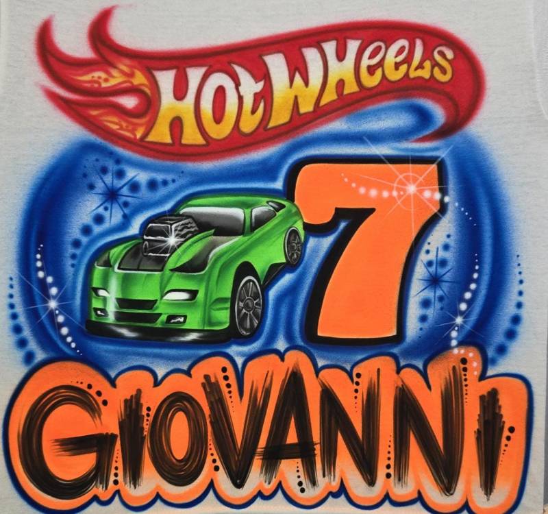 Geburtstags-T-Shirt Mit Name Und Nummer | Größe 2T - Erwachsene 5xl von TyGaAirbrush