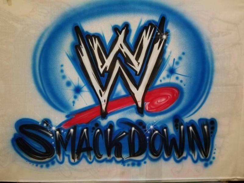 Personalisiertes Airbrush Wrestling-T-Shirt | Größe 2T - Erwachsene 5xl Personalisiertes Airbrush Wrestling-T-Shirt | Größe 2T - Erwachsene 5xl von TyGaAirbrush