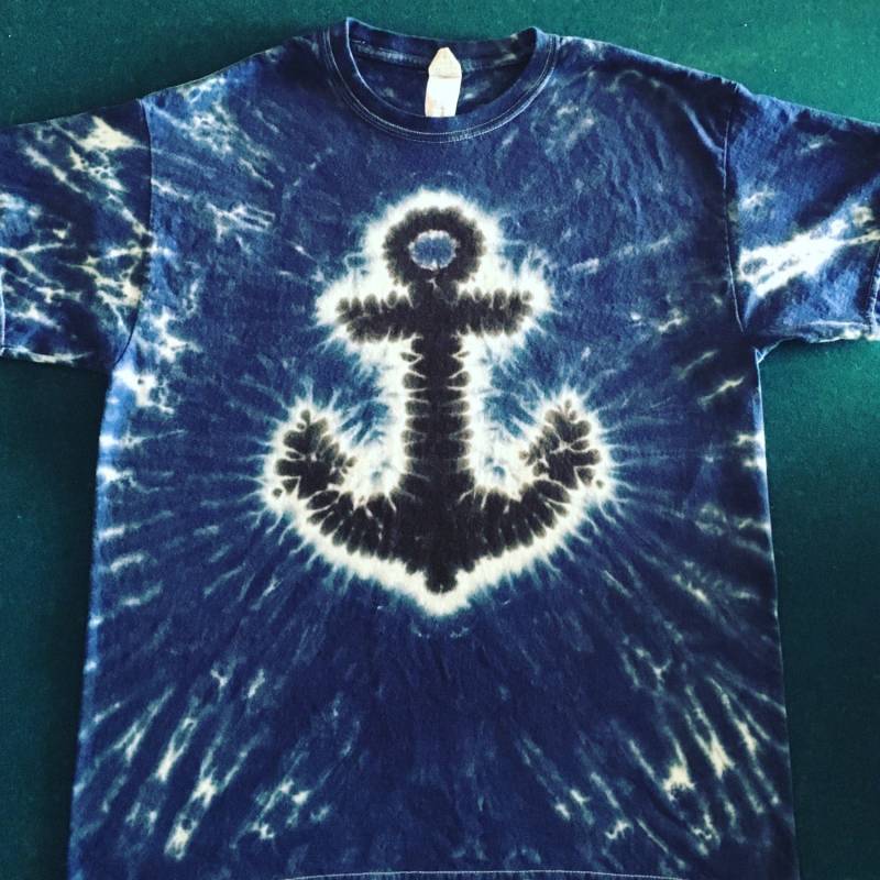 Anker T-Shirt Nautik Seemann Bootfahren Versandkostenfrei von TyeDyeHouse