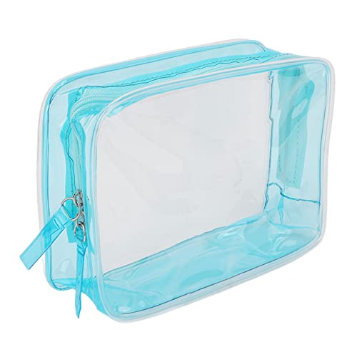 Tyenaza 10 Stück durchsichtige Kosmetiktaschen, große Kapazität, transparente Reise-Aufbewahrungstasche für Haarschmuck, Werkzeuge, Studenten-Schreibwaren Tyenaza 10 Stück durchsichtige Kosmetiktaschen, große Kapazität, transparente Reise-Aufbewahrungstasche für Haarschmuck, Werkzeuge, Studenten-Schreibwaren von Tyenaza