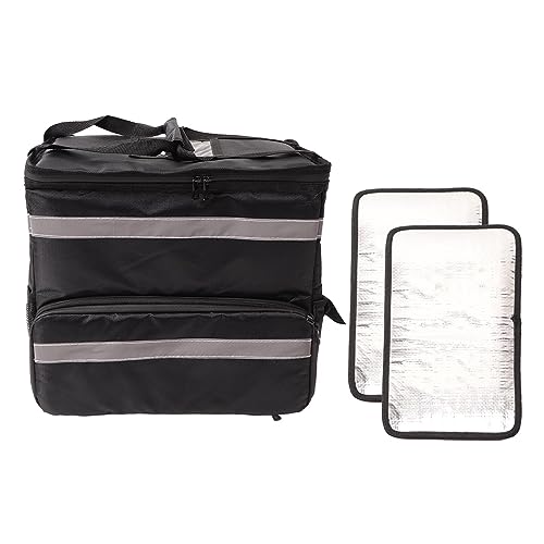 Tyenaza 50L isolierter Pizza-Lieferrucksack, Thermo-Rucksack für die Essenslieferung zum Mitnehmen mit erweiterbarer Schicht für Campingreisen Tyenaza 50L isolierter Pizza-Lieferrucksack, Thermo-Rucksack für die Essenslieferung zum Mitnehmen mit erweiterbarer Schicht für Campingreisen von Tyenaza